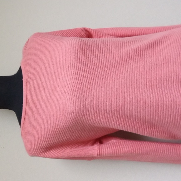 Merona Coral Knit Coral Sweater Tunic Dress Size Small - Picture 4 of 7